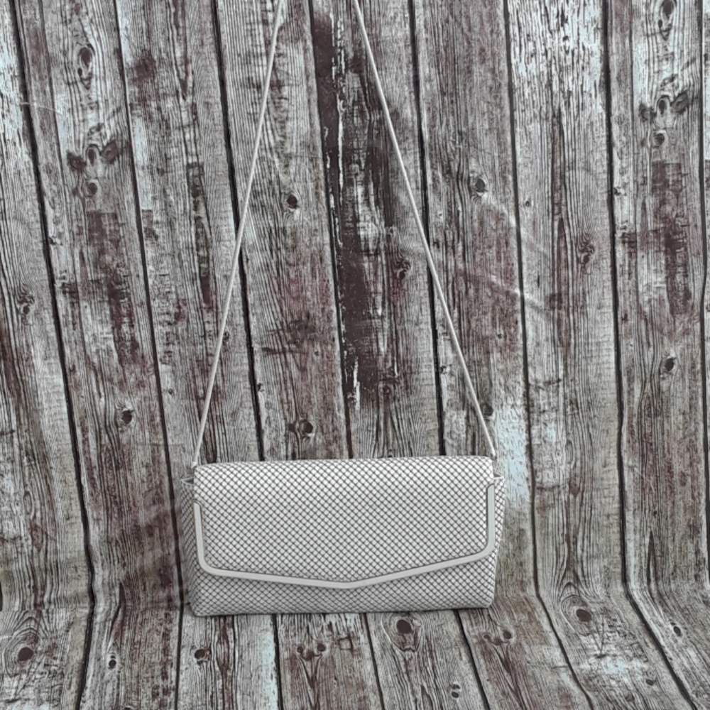 Pelle handbag/purse metal mesh